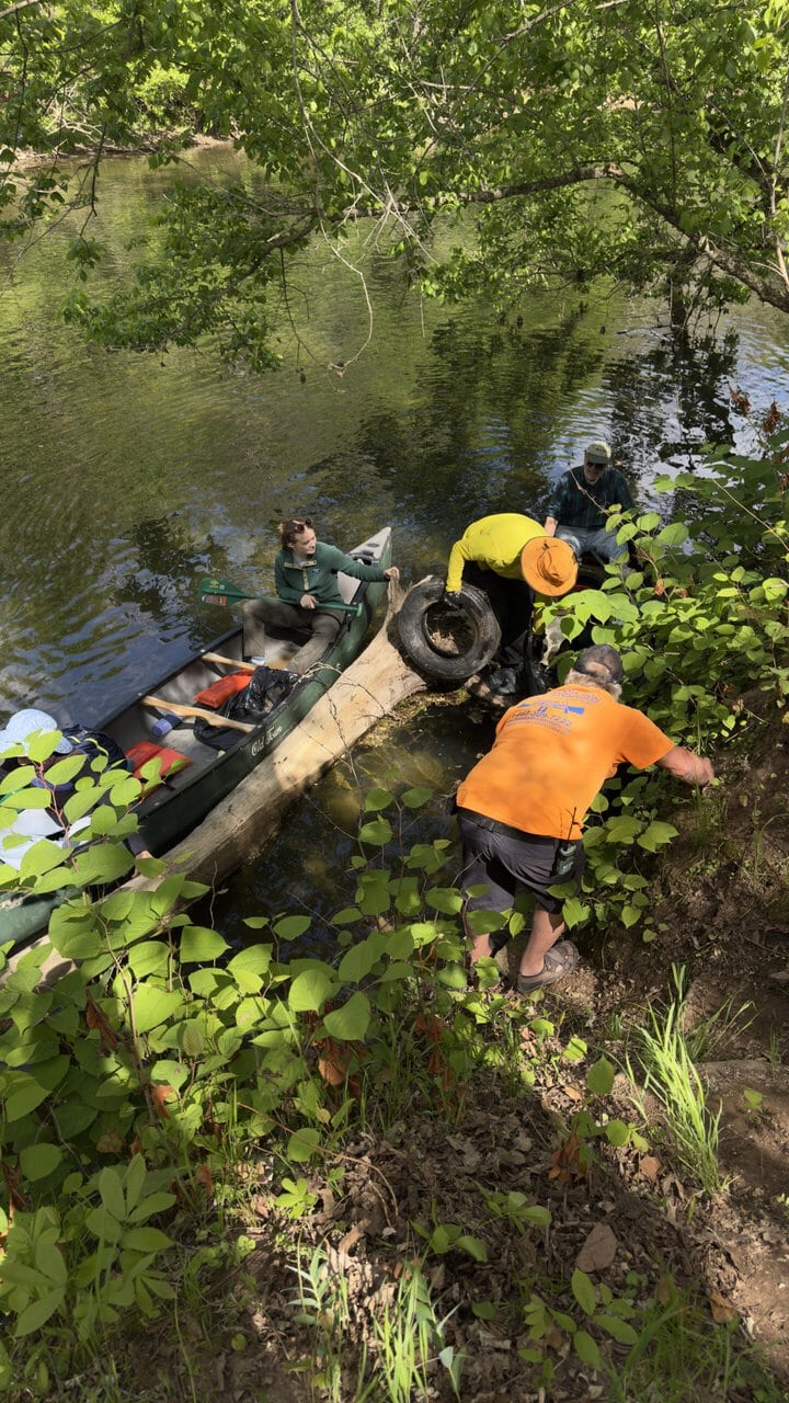 Rollin’ (tires) on the River  